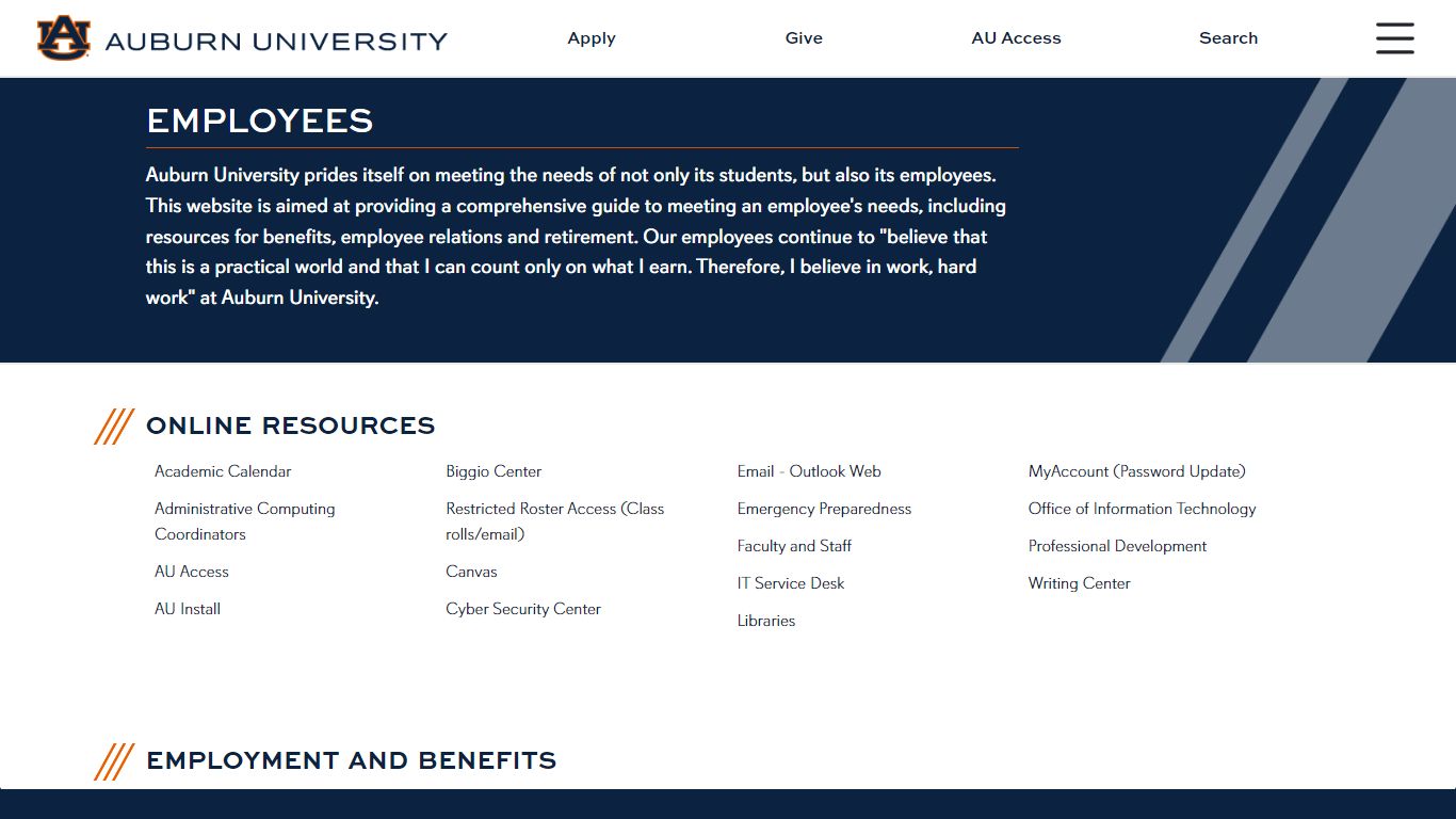 Employees | Auburn University